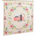 thumbnail image 2 of Floral Camper Bath Collection - Set of 12 Shower Hooks, 2 of 2