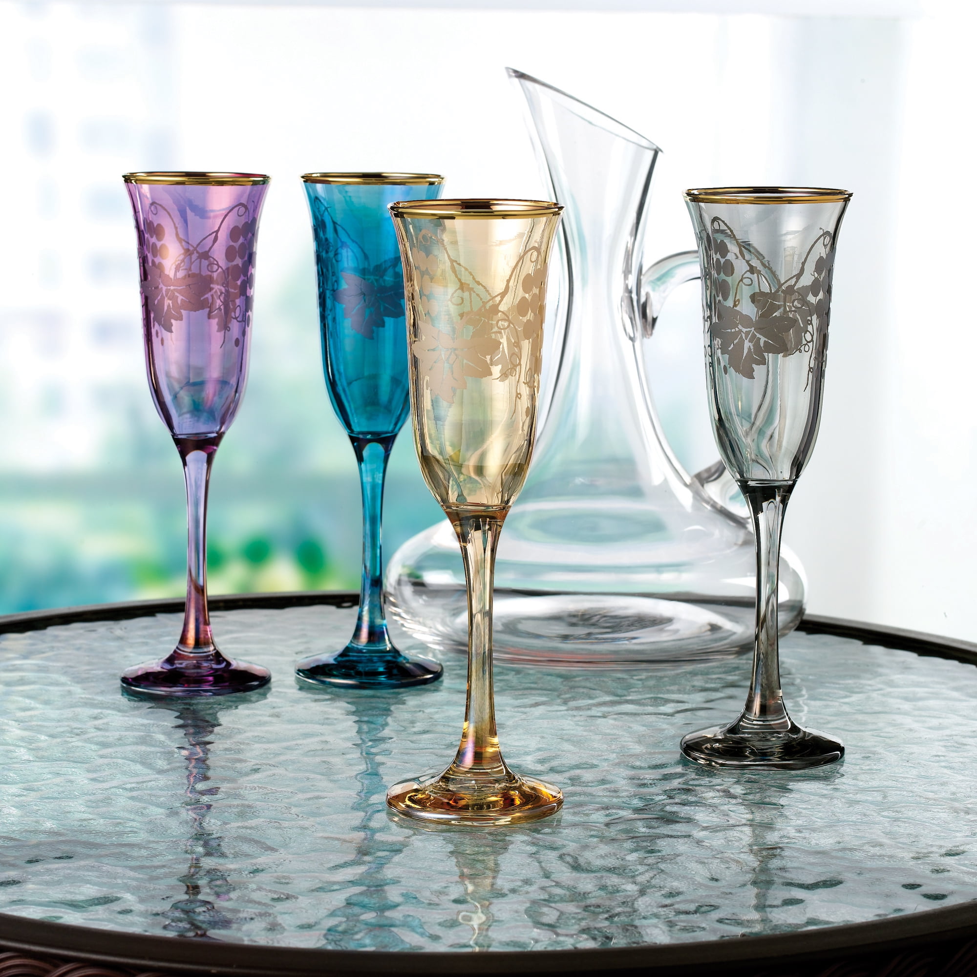 Grace Era Wine Glasses Set of 4 Elegant Stemware Stemmed Wine Glasses  Unique Wine Glasses, Modern Wi…See more Grace Era Wine Glasses Set of 4  Elegant