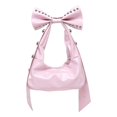 thumbnail image 4 of Bolsa de hombro bolso para mujeres Goth Y2K Pouch para viajes de viaje al aire libre Rosa, 4 of 8