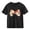 Black, variant on Girl Graphic Shirts Tops Girls Short T-Shirts Sleeve Cotton Pullover Red Size 4 Years