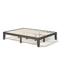 thumbnail image 1 of Costway Queen Size 14'' Wooden Bed Frame Mattress Platform Wood Slats Support  Espresso, 1 of 10