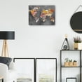 thumbnail image 2 of Cuadro Decorativo - Colores globales Jr  Impresión en canvas, estrechado, 2 of 2