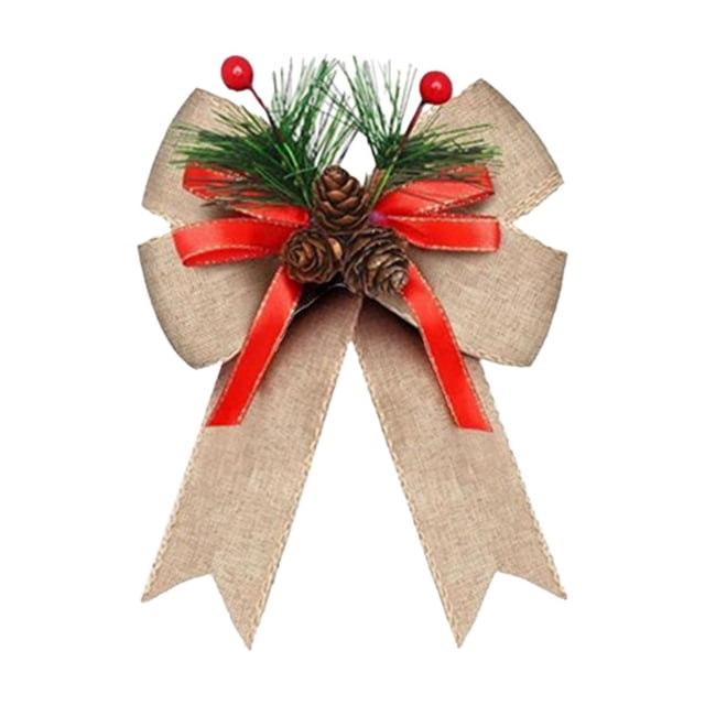 Cameland Ribbons Ribbons for Crafts Christmas Tree Decoration Bowknot Velvet Hem Ribbon Bowknot Handmade Holiday Decorations