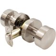thumbnail image 2 of Bonn Door Knob with Round Rosette, Privacy (Bed/Bath) Latch, Satin Nickel by Stone Harbor Hardware, 2 of 2