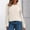 Beige, variant on Kilaqueen Womens Sweaters Casual Long Sleeve Crewneck Vintage Knitted Pullover Sweater Tops Hollow Out Fall Fashion Outfits Oversized Blouses