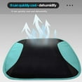 thumbnail image 4 of Almohadilla para asiento de coche, puerto USB, refrigeración por flujo de aire transpirable, ventilador ventilado de aire para coche, funda Universal Verde DYNWAVEMX cojín de asiento de coche, 4 of 8