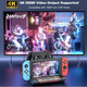 thumbnail image 3 of Base multifuncional para Nintendo Switch/Switch OLED: centro de almacenamiento y carga con salida HDMI 4K con capacidad para 4 Joycons y 2 mandos Pro + 8 tarjetas de juego. Carga rápida PD de 95 W, 3 of 5