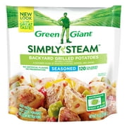 Green Giant Simply Steam Seasoned Backyard Grilled Potatoes, 9 oz Bag (Frozen)