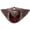 Brown, variant on Skull Wings Tricorne Pirate Hat Punk Colonial Style Party Hat 56-58cm