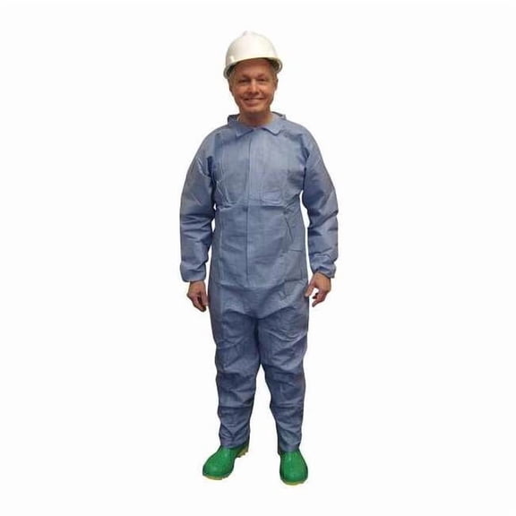 International Enviroguard Disposable Coverall,Blue,M,PK25 9012-M