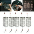 thumbnail image 4 of facefd 5x Solid Fishing Feeder Cage Basket Container Carp Crab Attract Lure Cage M, 4 of 9