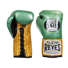 Cleto Reyes Official Fight Boxing Gloves 8 oz Black