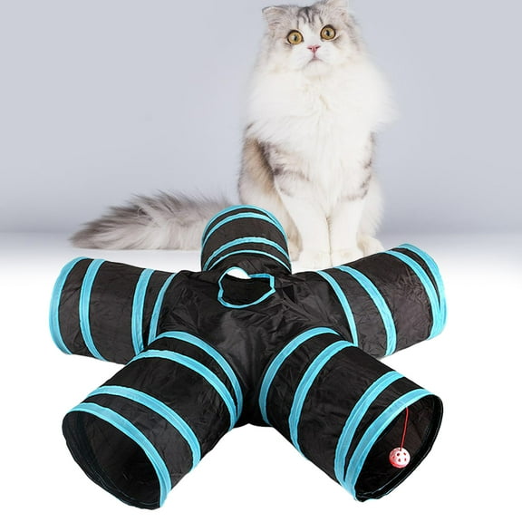 MLINS  Dog Playpen Enrichment Toys Paper Tunnel Adorable Pet Polyester