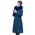 thumbnail image 4 of Chaqueta de invierno acolchada de algodón para mujeres de mediana edad y mayores, chaqueta acolchada de algodón para madres de mediana edad, 4 of 5