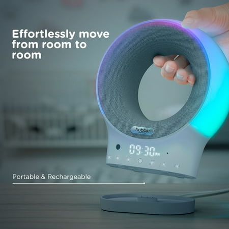 Hubble Eclipse+ Smart Wi-Fi Portable Audio Monitor and Soother Machine