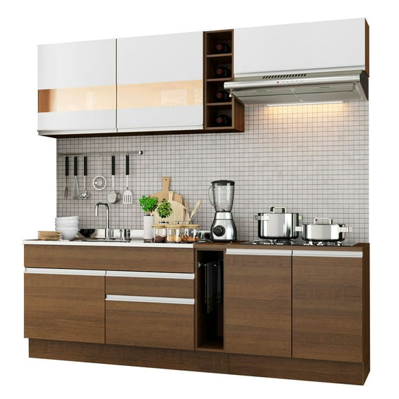 Cocina Integral Modular Madesa Parma 220cm MMB