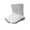thumbnail image 3 of Men's Hanes ULC156 Fresh IQ X-Temp Ultra Cushion Low Cut Sock- 6 Pack (White 6-12), 3 of 4