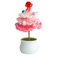 thumbnail image 1 of Desktop Ornament,Handmade Crochet Pot Desktop Ornament Decorative Knitted Potted Home Desk Accessory Unique Idea,Home Decor, 1 of 8
