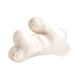 thumbnail image 2 of Almohada de peluche de juguete, almohada decorativa de peluche, juguete de peluche súper suave Blanco, 2 of 9