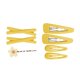 thumbnail image 5 of 7x pinzas para el cabello para niñas, tocados de resina, joyería para el cabello a la moda, pasadores de regalo Amarillo Yuyangstore Pinzas de cabello, 5 of 8