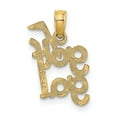 thumbnail image 4 of FB Jewels 14k Polished Golf Gal Pendant, 4 of 4