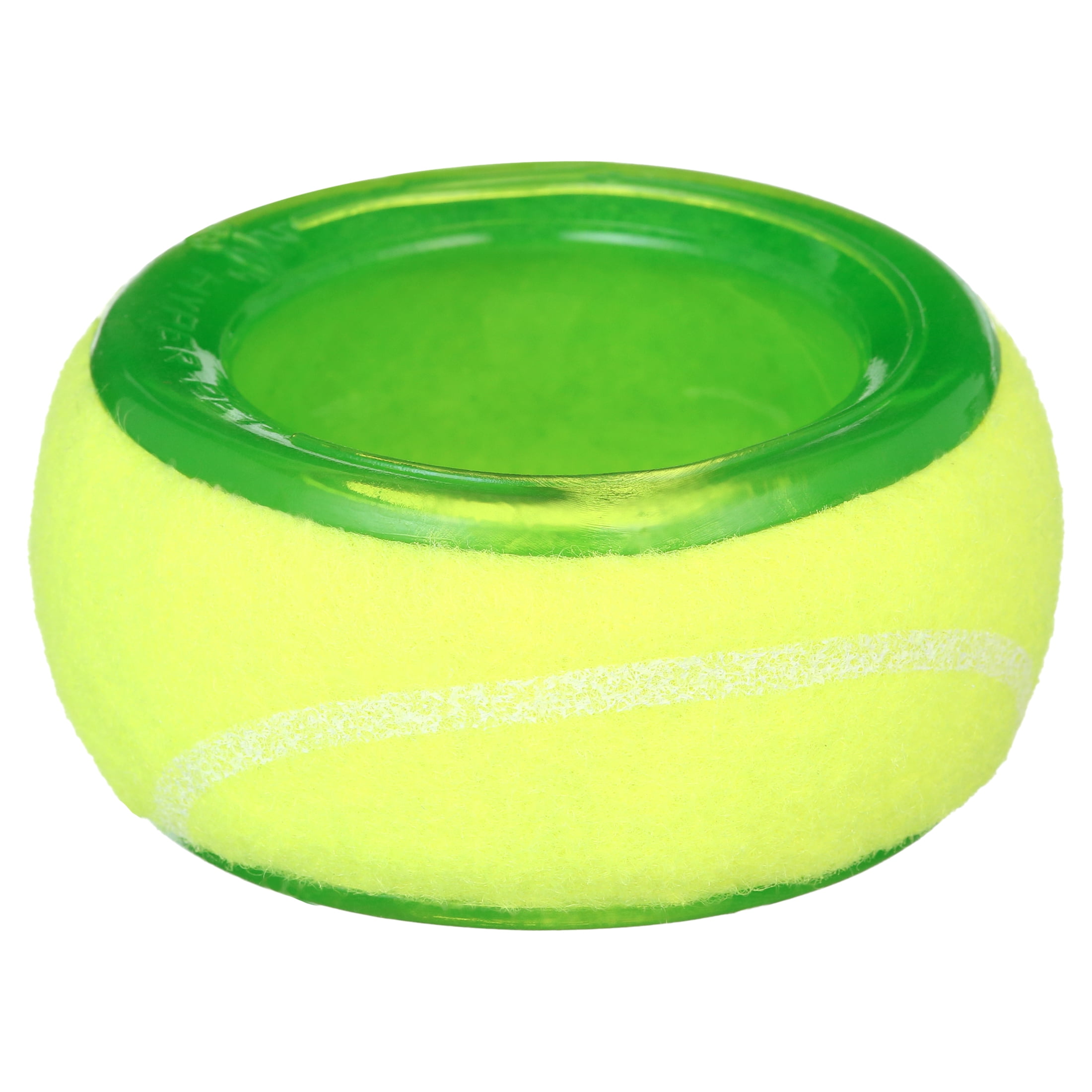 Hyper Pet Tennis Chewz Ring Interactive Pliable Fabric Chew Dog Toy for Dogs, Green