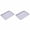 Purple, variant on ZOURIH PP Plastic Reusable Non-Slip Rectangle Serving Tray,Large Trays Stackable Activity Tray Crafts organizer Tray Serving Tray,Painting,Beads,Storage & Serving Tray,