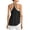 Black, variant on G4Free Athletic Tank Tops for Women Lightweight Muscle Workout Gym Tops Fast Dry Y-Back Loose Fit Running Shirts