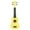 Yellow, variant on LIANXUE Vibrant 21 inch Beginner Ukulele Colorful Acoustic Ukuleles with Smooth String and Excellent Sound Transmission