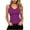 Purple, variant on Sheghy Women Tank Tops Trendy Polka Dot Ribbed Knit Tank, V Neck Sleeveless Summer Fashion Top White S