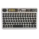 thumbnail image 2 of Teclado inalámbrico Bluetooth retroiluminación colorida Cool 10 pulgadas recargable para teléfono portátil tableta negro, 2 of 5