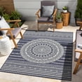 thumbnail image 2 of Polypropylene Flatweave Rug | Indoor/Outdoor Use, Stain Resistant, Kid & Pet Friendly, 2 of 2