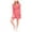 red, variant on Free People Womens Ruffled Wrap Mini Dress, Red, Small