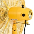 thumbnail image 6 of Deluxe Oscillating Pedestal Fan, 30" Diameter, Safety Yellow, 1/2HP, 10000CFM, 6 of 7