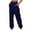 Dark blue, variant on Baberdicy Women's High Waisted Baggy Sweatpants, 2024 Fall Jogger Pants, Trendy Lounge Trousers with Pockets Dark Blue, Size: S-3Xl