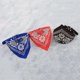 thumbnail image 3 of Luck Daw Bandanas ajustables para perros, gatos, cachorros, collares triangulares, bufanda de cuero, 3 of 3