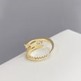 thumbnail image 3 of Minnieouse Anillo con diseño de cremallera a la moda para mujer, anillos ajustables con apertura, joyería, regalo, vestirse, fiesta de boda, trabajo Ropa, zapatos y accesorios Miscelánea Minnieouse AP014940-00, 3 of 6
