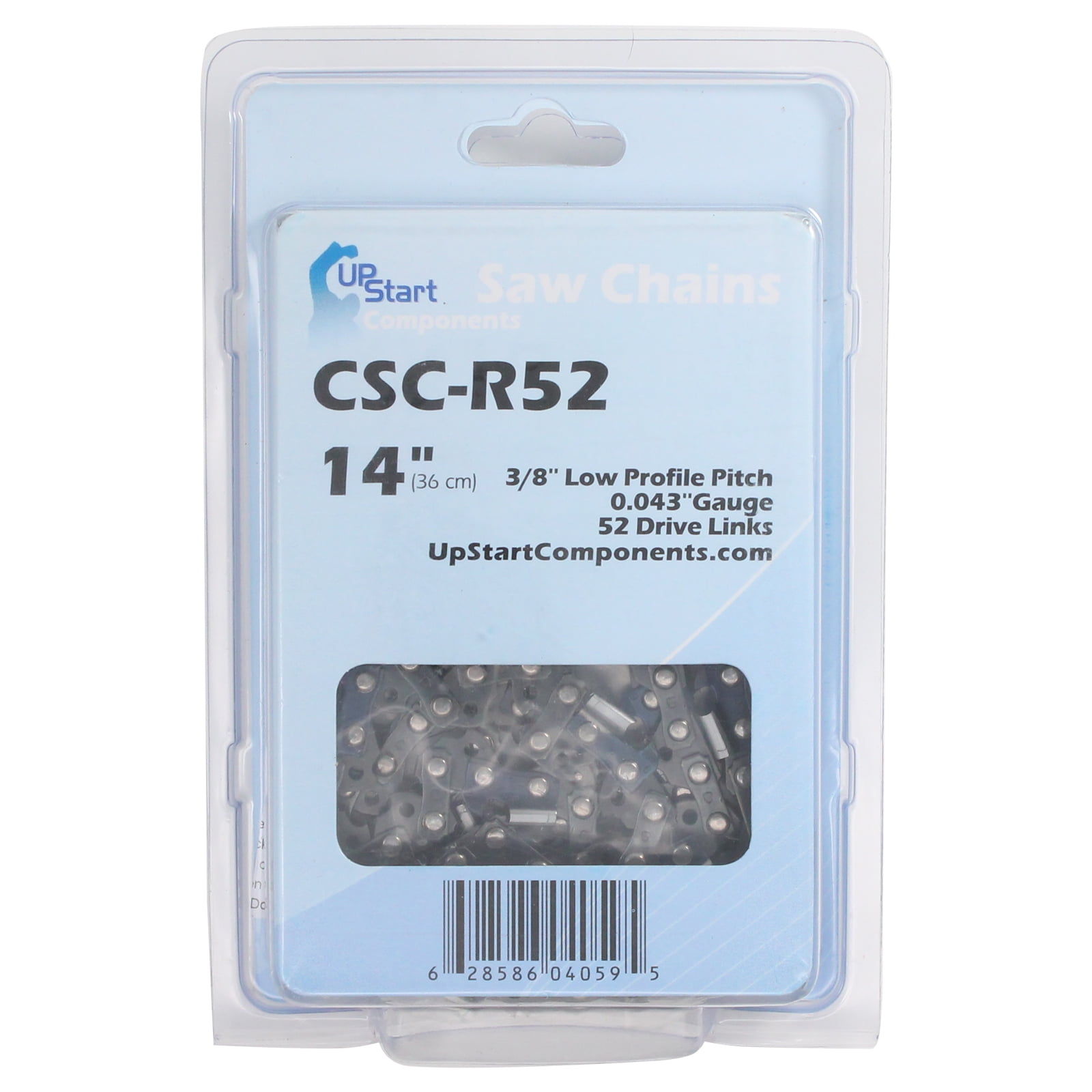 2 Pack TriLink S52 14 Inch Replacement Saw Chainsaw Chain Low Kickback 52 Drive 