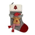thumbnail image 2 of Travelwant Christmas Stocking Classic Large Stockings Santa, Snowman, Reindeer Xmas Character for Family Holiday Christmas Party Decorations, 2 of 8