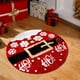 thumbnail image 5 of Adornos navideños, alfombras navideñas, tapete navideño con forma de copo de nieve, tapete navideño decorativo para sala de estar, dormitorio, cocina, baño, tapetes de poliéster., 5 of 8