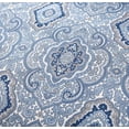 thumbnail image 5 of City Scene Milan Blue Duvet Cover Set, Full/Queen, 5 of 5