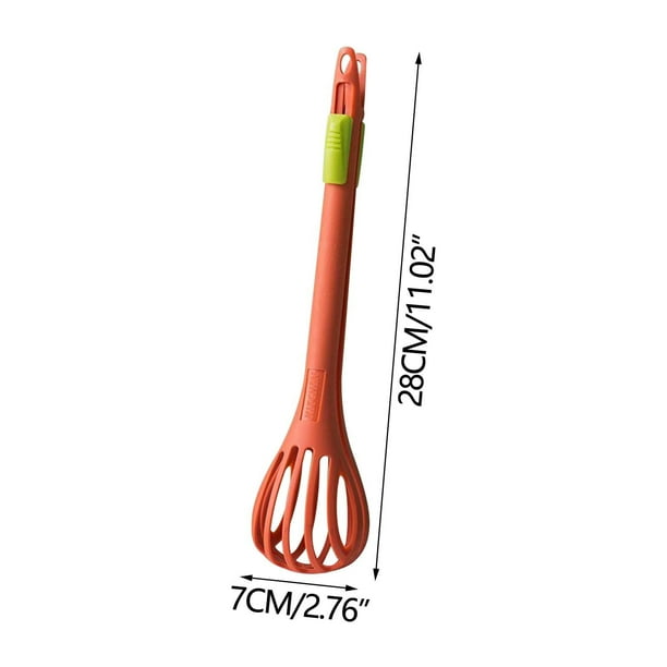 Pisexur Batería de cocina Pinzas y batidor de alimentos 2 en 1 2023, batidor multifuncional, pinzas para pan, pinzas de plástico de mano para pan y pasta, kit multifu para la cocina del hogar