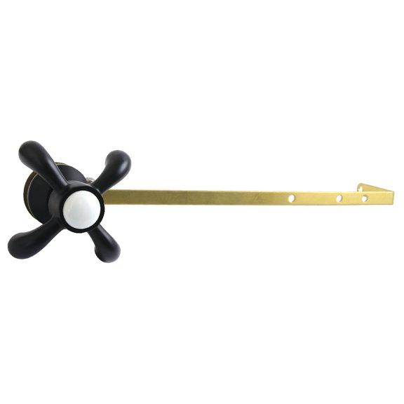 Kingston Brass KTTXD0 French Country Universal Front or Side Mount Toilet Tank Lever in Matte Black