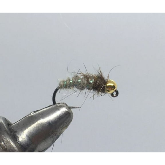 Tungsten Beadhead Jig - Waltz Worm - Grey - Nymph