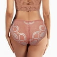 thumbnail image 2 of adviicd Panties for Women Pack High Waist Women's Underwear Matte Rose Gold X-Large, 2 of 5