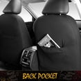 thumbnail image 4 of Ed Hardy Car Seat Covers, Fashion Leopard Print Front Seat Covers with Tiger Graphic, Universal Fit, Airbag Compatible for Cars, SUVs and Trucks Front Seats,Pink, 4 of 10