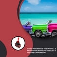 thumbnail image 3 of Matsuzay Interruptor de palanca de coche ABS, reemplazo modificado portátil desmontable, Color sólido, 3 pines, 12mm, 2 piezas de Adaptadores de corriente Rojo, 3 of 6