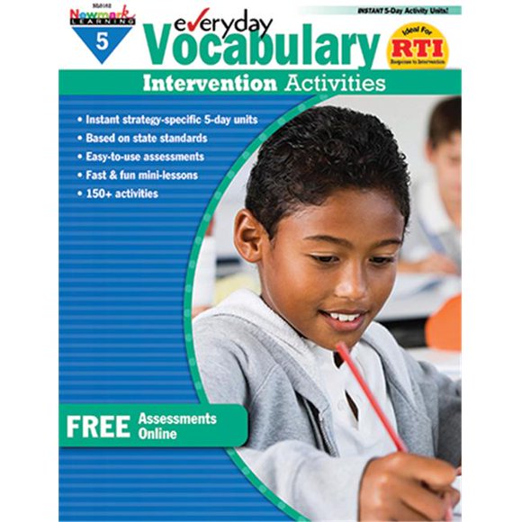 Newmark Learning NL-0162 Everyday Vocabulary Gr 5 Intervention Activities