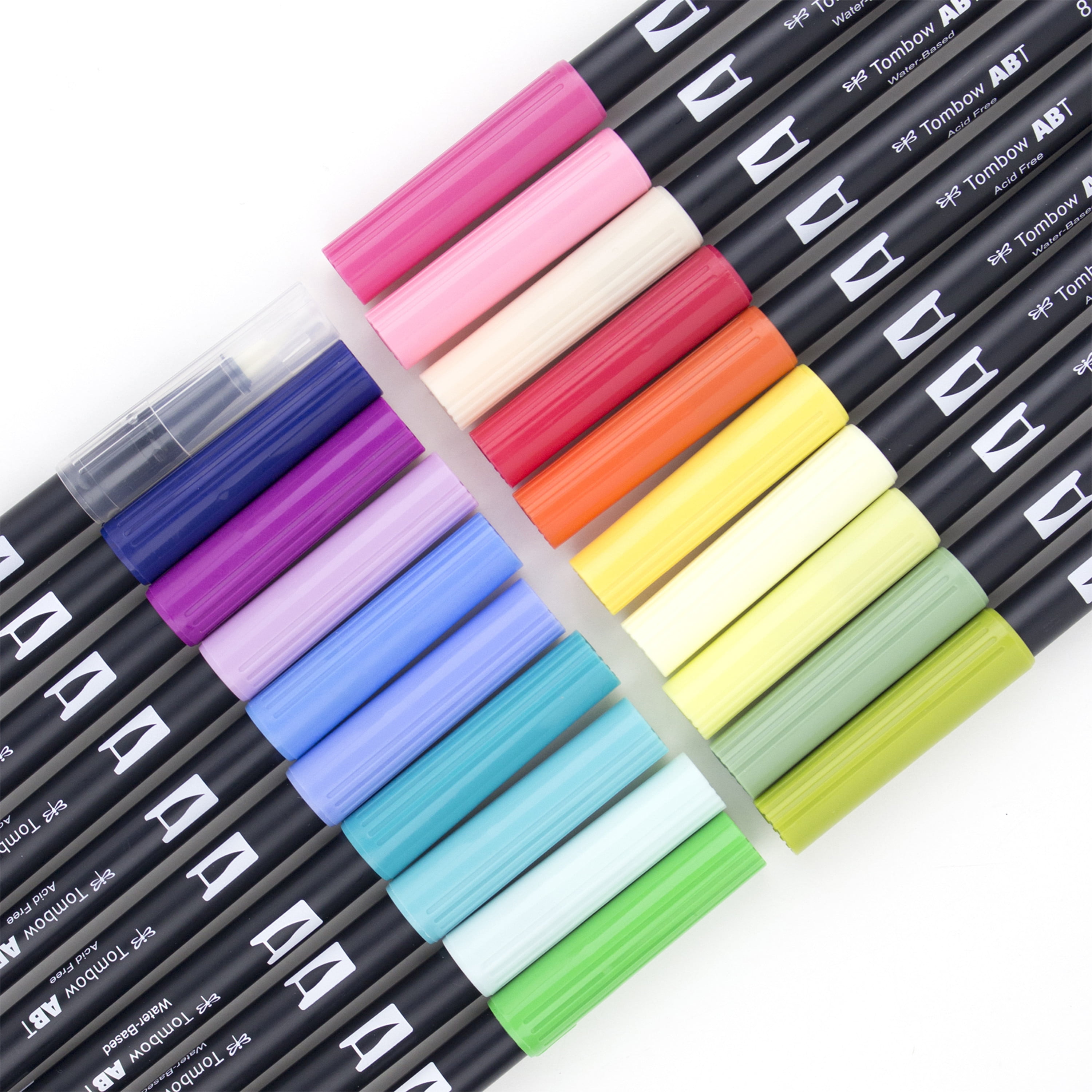 Tombow Dual Brush Pen Set, 20-Colors, Perfect Blends 