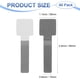 thumbnail image 3 of Uxcell 40-Pack Ataduras de Cable de Gancho y Bucle, Organizador de Cables Autoadhesivo Ajustable de 3.5 x 1.1 Pulgadas para Escritorio [Gris], 3 of 7